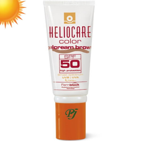 Heliocare Solar SPF50+ gel color brown 50ml – Cantabria Labs
