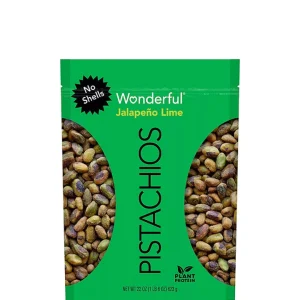 Wonderful Pistachios Jalapeño Lime - Pistachos Jalapeño Lima 623g
