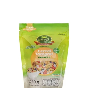 Alimentos Natural Plus Cereal integral granola coco, maní y uvas pasas 250g