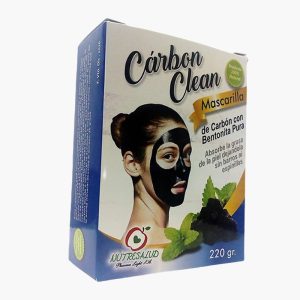 Carbon Clean – Mascarilla de Carbón con Bentonita Pura (Nutresalud Pharma Light – 220 gramos)